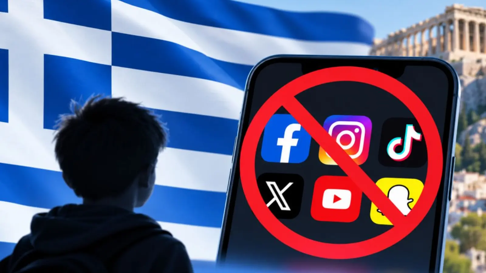 Grieķija aizliedz sociālos tīklus bērniem līdz 15 gadiem