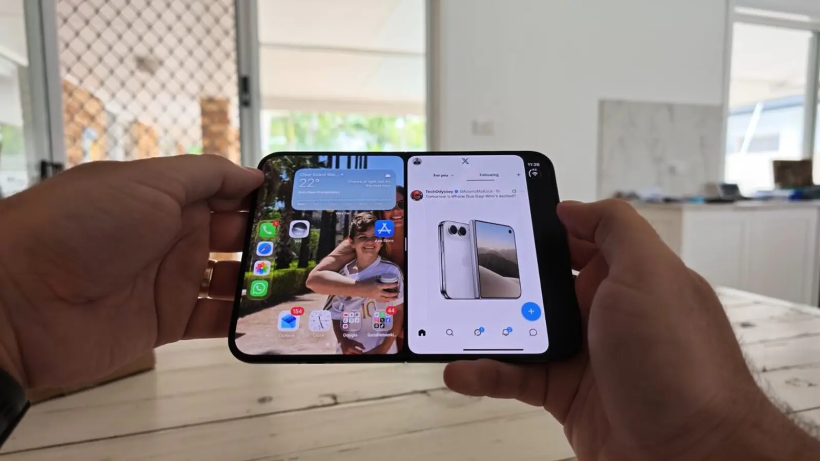 Samsung Display neatbild par iPhone Duo kļūmēm