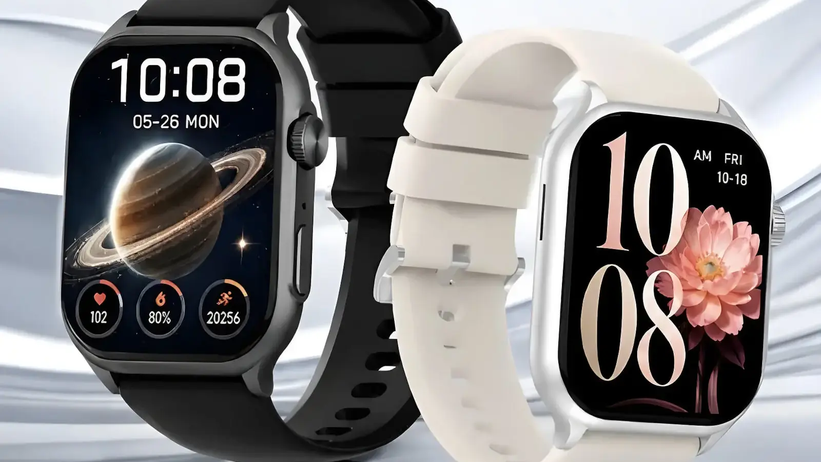 Watch Fit 3: 1,96 collu OLED viedpulkstenis no Lenovo