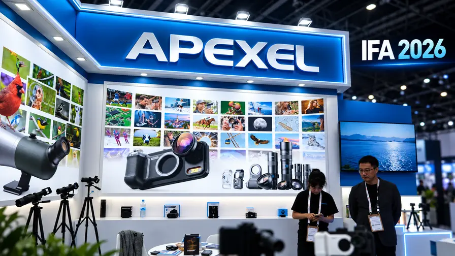 Apexel IFA 2026: 30x tālskata lēcas un AI putnu atpazīšana