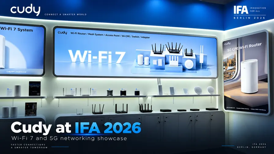 Cudy paplašina tīklu risinājumus: Wi-Fi 7 un 5G industrijai