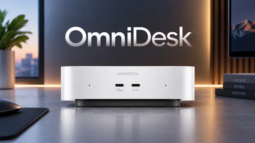 HP OmniDesk mini dators: kompakts Wildcat Lake risinājums