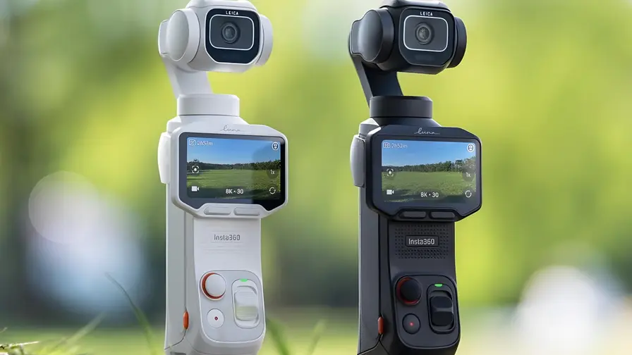 Insta360 Luna Pro: 1 collu Leica sensors kabatas gimbalā