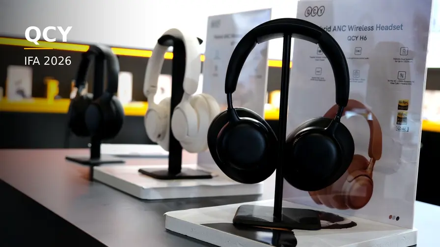 QCY IFA 2026: plašs bezvadu audio klāsts un jaunumi