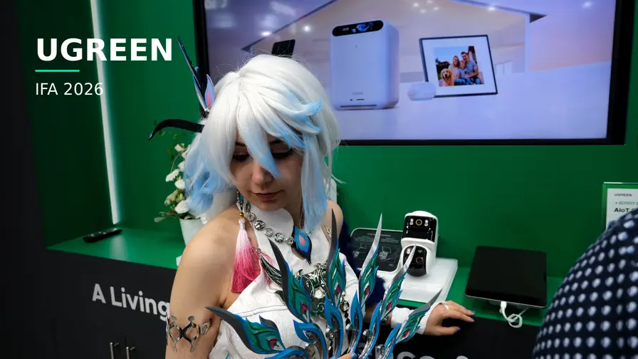 UGREEN IFA 2026: ekrāni lādētājos un HomeAgent ekosistēma
