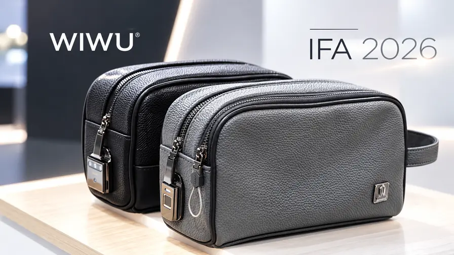 WIWU IFA 2026: viedie maciņi, biometrika un izsekošana