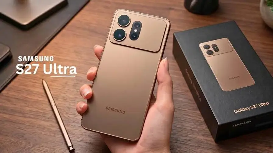 Samsung Galaxy S27 Ultra: mazāki rāmji un lielāka kamera Samsung Galaxy S27 Ultra: mazāki rāmji un lielāka kamera